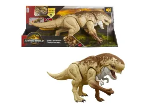 Jurassic World Dinosaurio de Juguete Rebirth Villano con Sonido para niños de 4 años en adelante