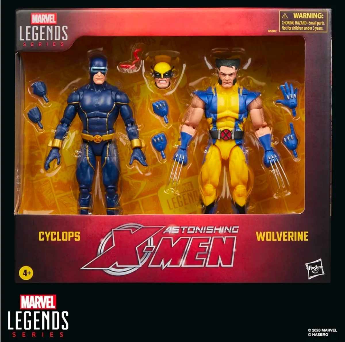 PREVENTA DE PACK CYCLOPS Y WOLVERINE