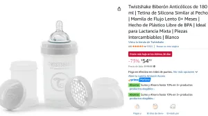 Biberón Anticólicos de 180 ml 