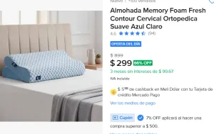 Almohada Memory Foam 