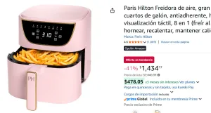 Freidora de aire, Hilton