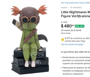 Little Nightmares Monitor Top Figure Vol.1(b:alone)