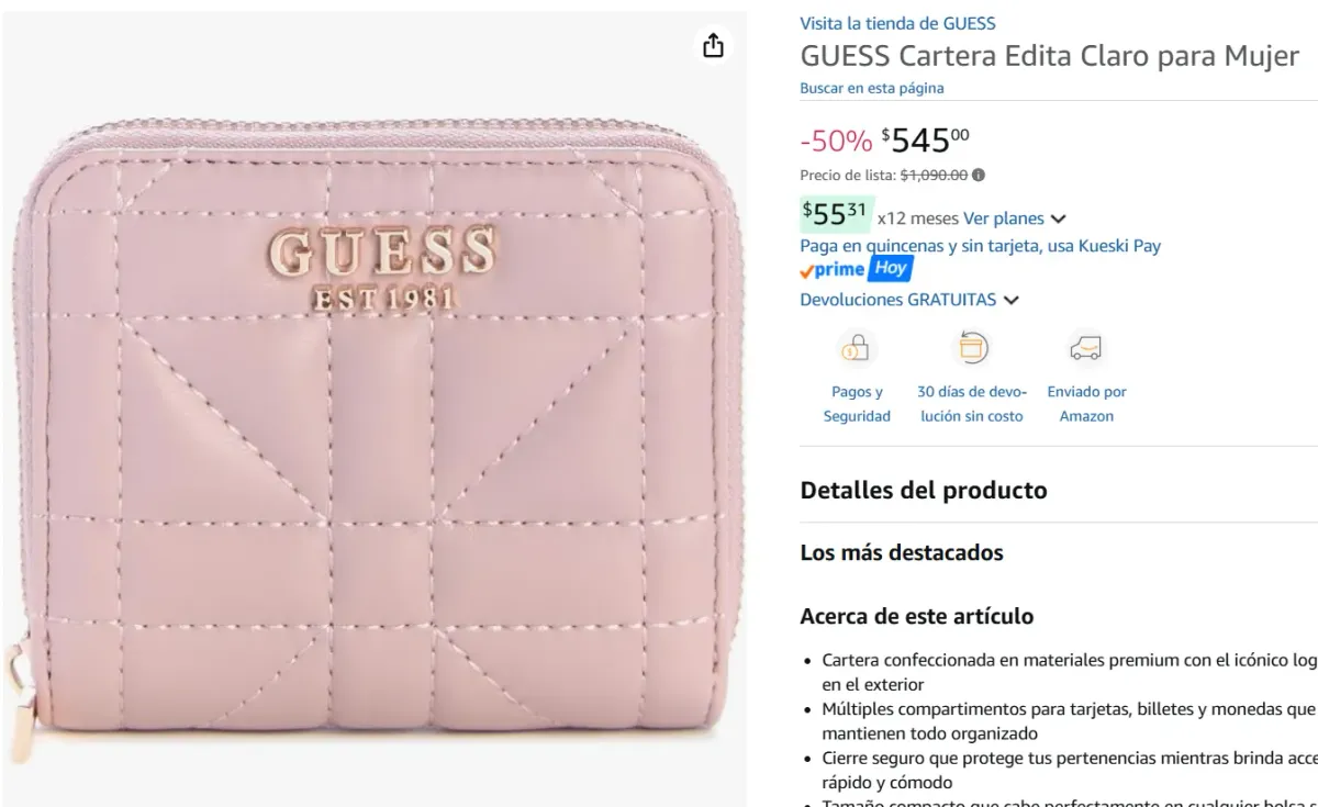 GUESS Cartera 