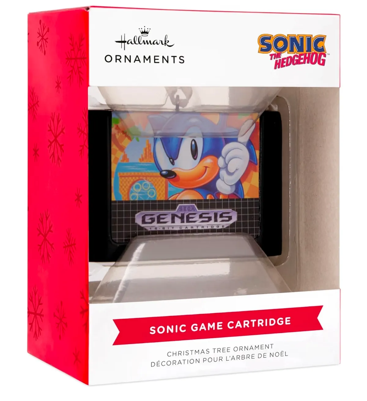 ADORNO COLGANTE DE CARTUCHO DE SONIC
