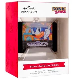 ADORNO COLGANTE DE CARTUCHO DE SONIC