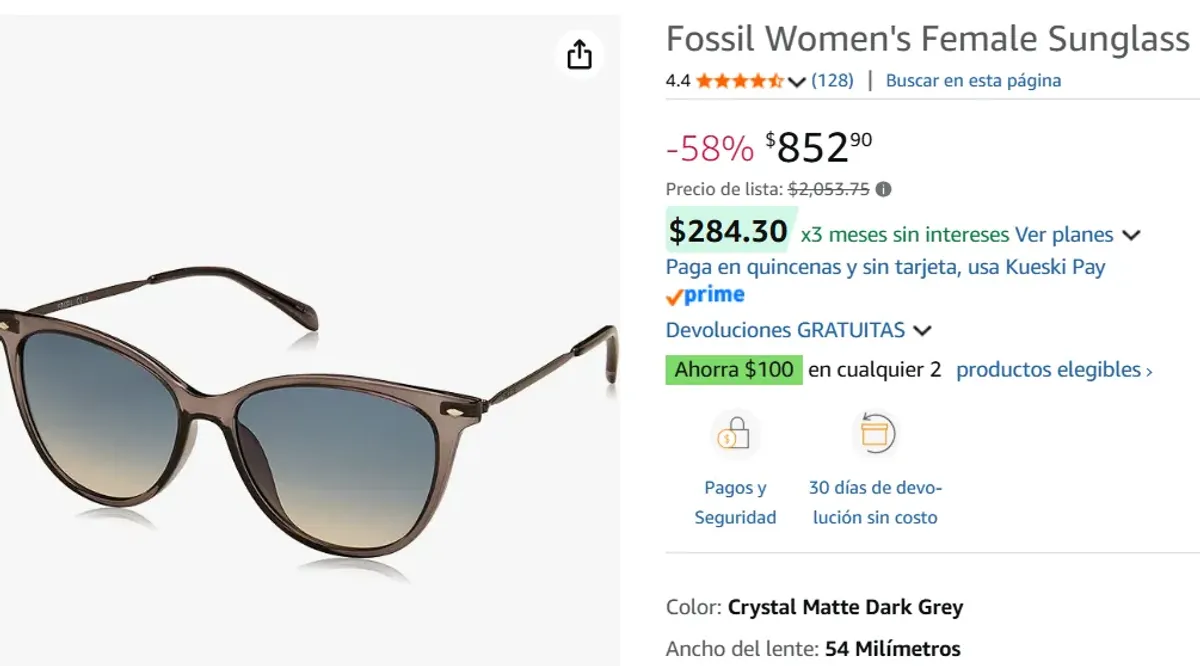 Fossil Sunglass 