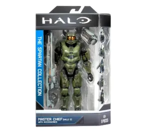 HALO - (6.5" The Spartan Collection) - Master Chief with Binary Rifle and Bolt Shot (H5) - Wave 8