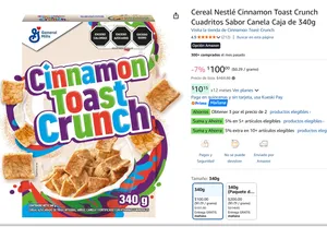 Cereal Cinnamon Toast Crunch 