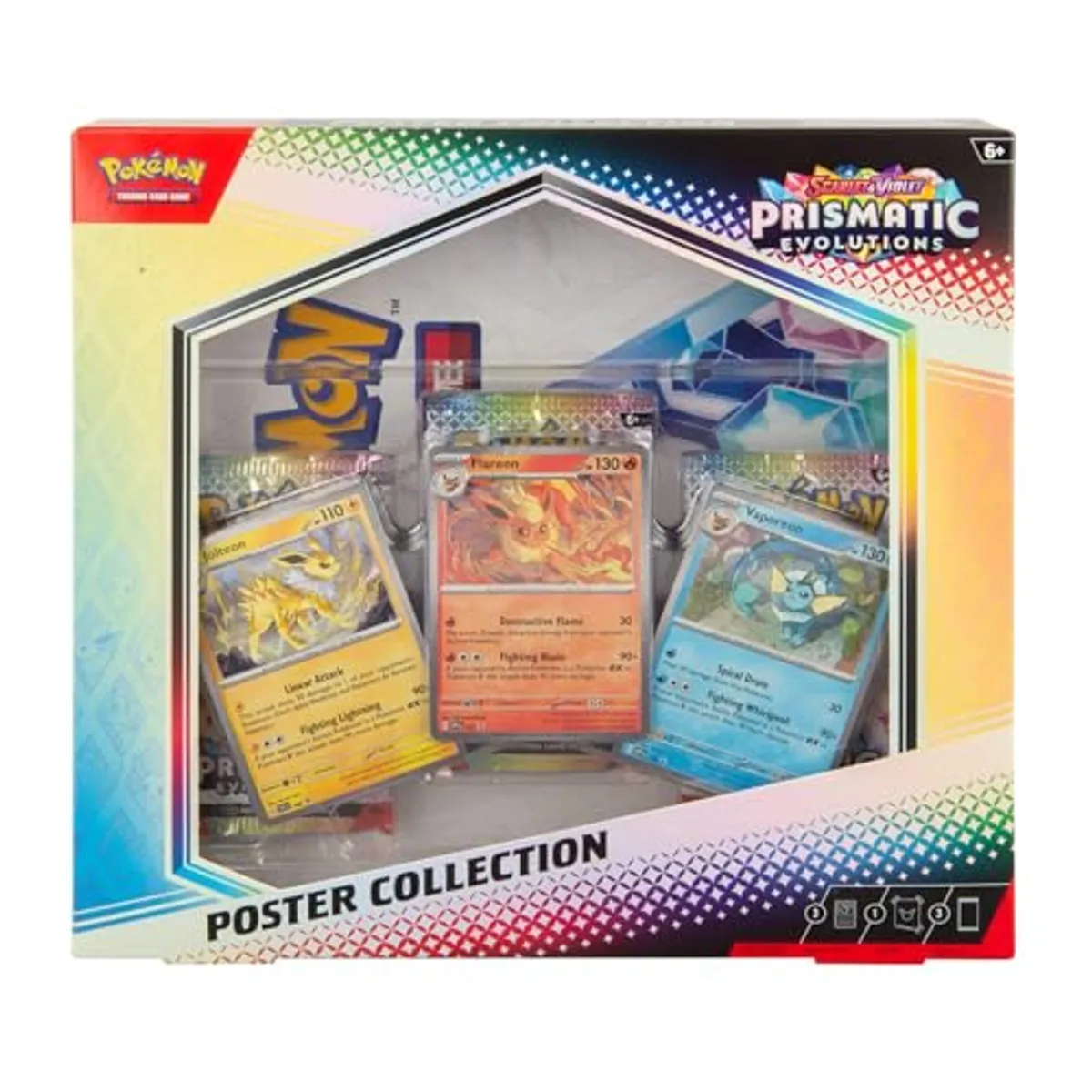 Pokémon TCG: Scarlet & Violet—Prismatic Evolutions Poster Collection