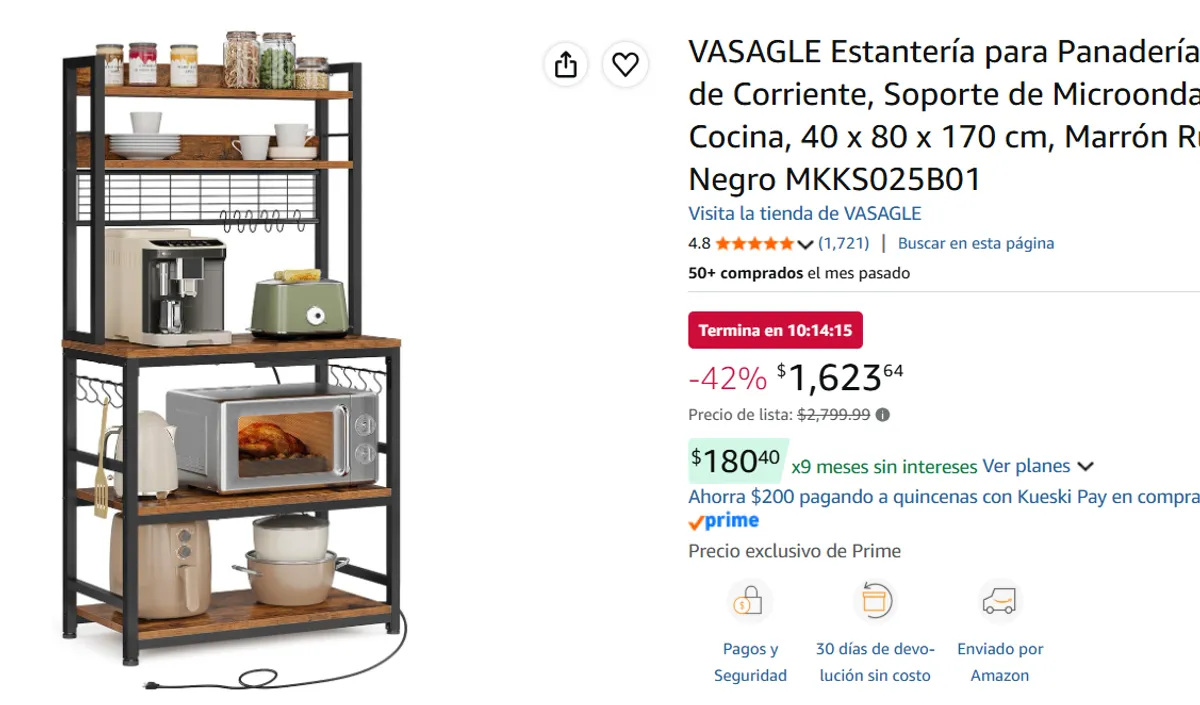 Estantería para Panadería 