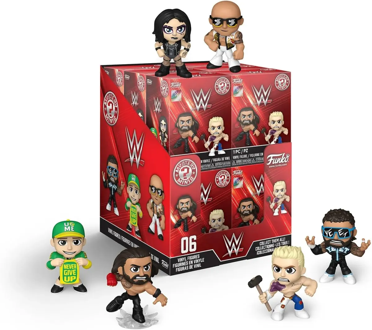 Nuevos Blind boxes Funko de WWE en preventa de Amazon Europa