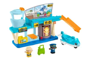  Little People Juguete para Bebés Aeropuerto de Aventuras Diarias para bebés de 1 año en adelante