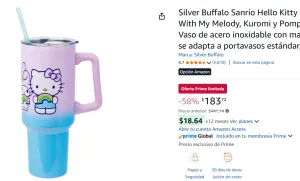 Hello kitty Vaso de acero inoxidable 