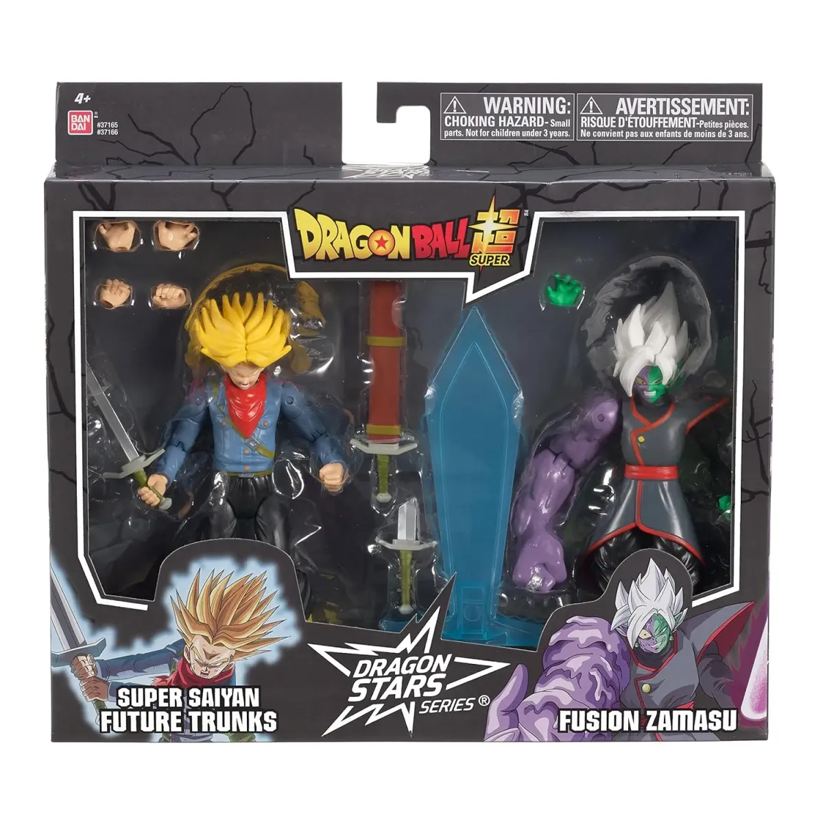 PACK DOBLE DRAGON STARS DE TRUNKS VS ZAMASU