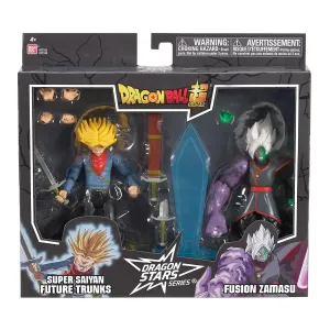PACK DOBLE DRAGON STARS DE TRUNKS VS ZAMASU