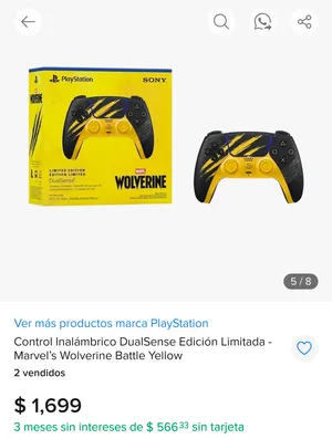 DUALSENSE DE WOLVERINE