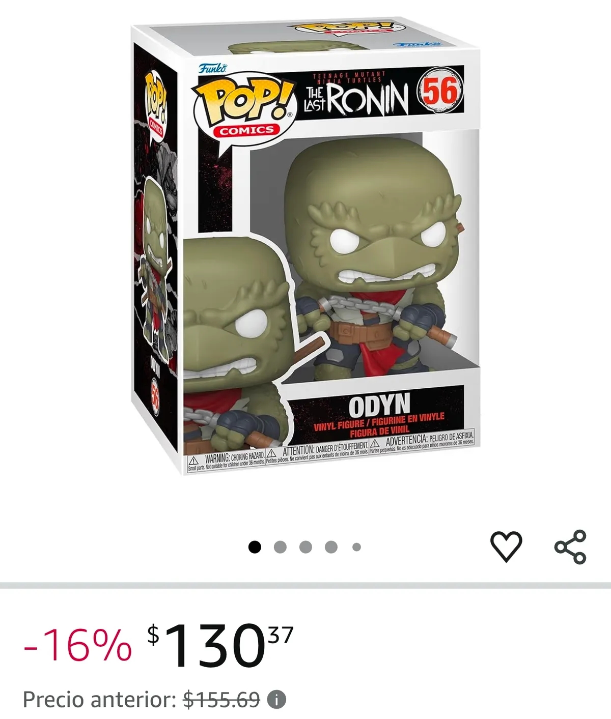 FUNKO DE ODYN DE THE LAST RONIN