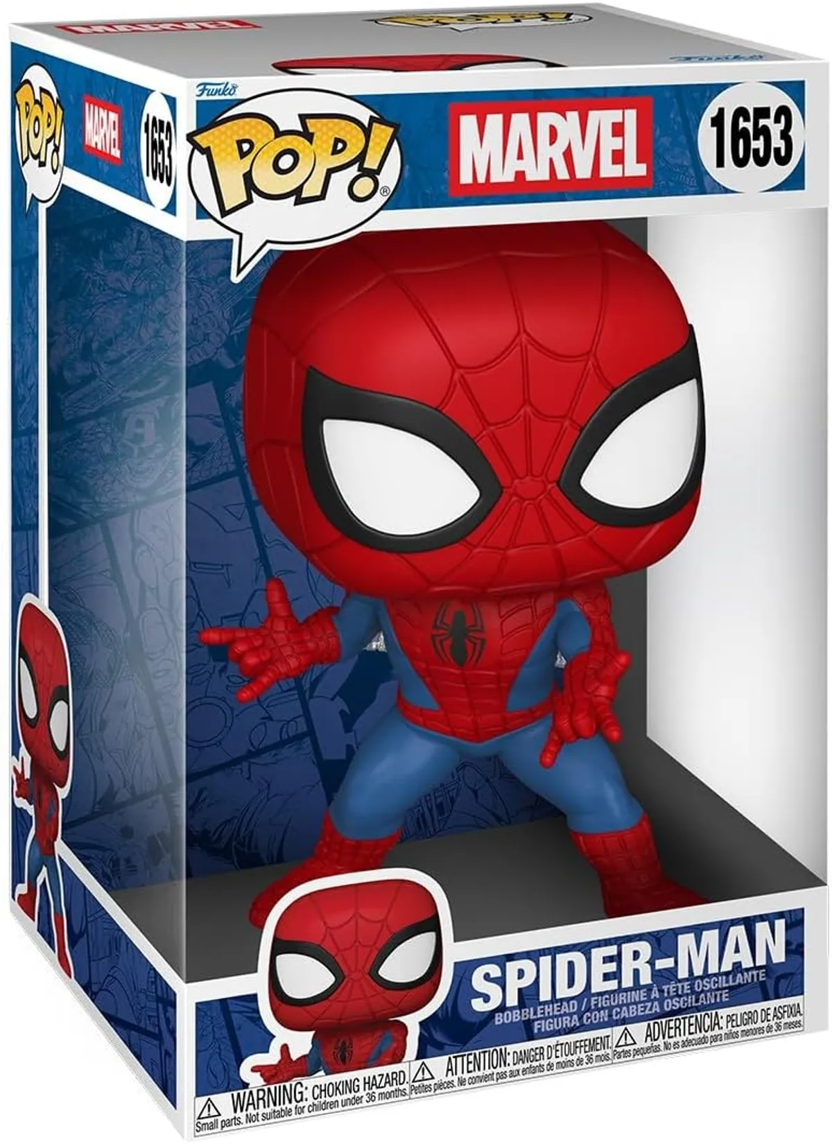 PREVENTA DE NUEVO FUNKO JUMBO DE SPIDER MAN 