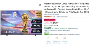 Hisense televisión Pantalla 65“ 