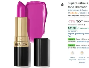 Super Lustrous Lipstick tono Dramatic