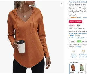 blusa para Mujer 