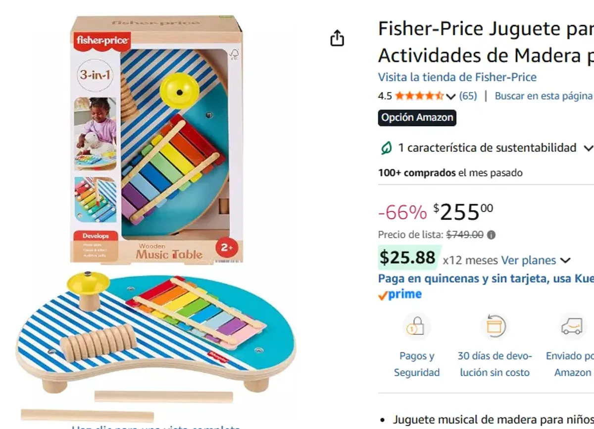 REMATE DE JUGUETES DE MADERA FISHER PRICE