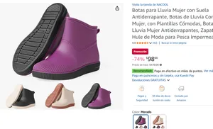 Botas para Lluvia 