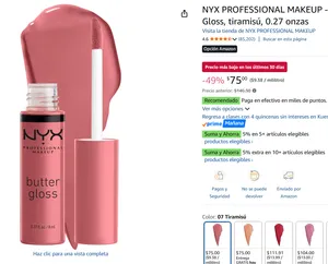 Butter Gloss, tiramisú