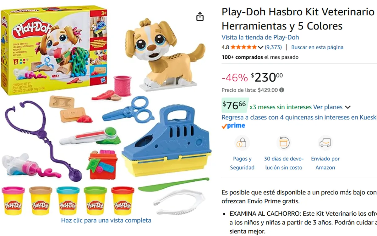 Play-Doh Kit Veterinario 