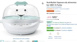 NutriBullet Vaporera de alimentos de bebé 