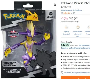 TOXTRICITY DE POKEMON SELECT