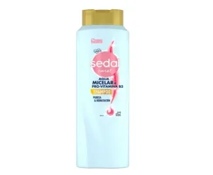 Sedal Shampoo Agua Micelar y B5 12 x 620ml