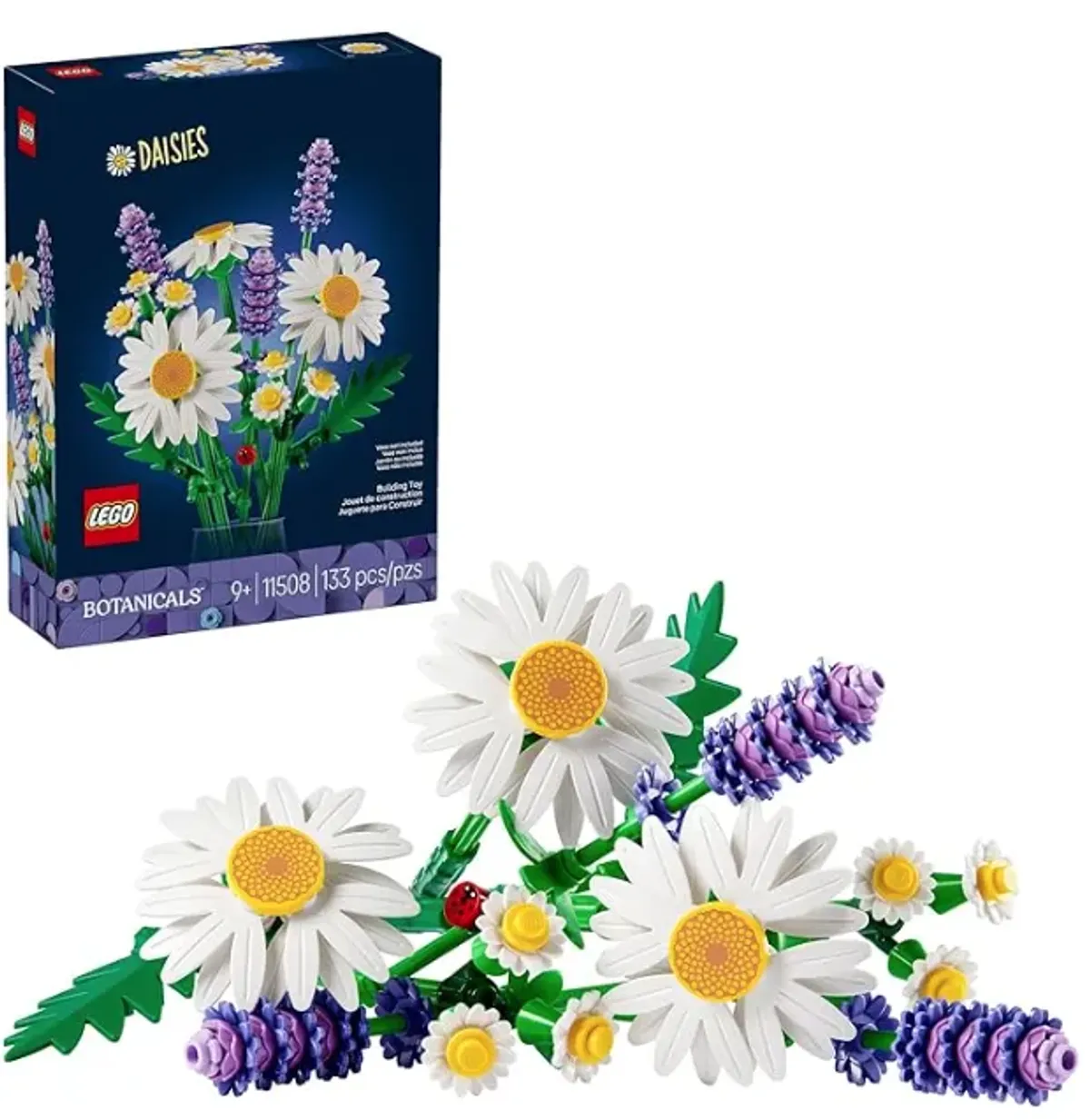 MAS PIEZAS DE LAS MARGARITAS DE LEGO BOTANICALS