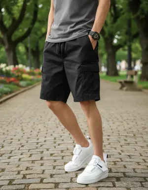 Bermuda Cargo Hombre Casual Varios Bolsillos Código Grande