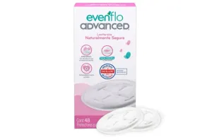 Advanced by Evenflo, Protectores para Lactancia, Paquete de 96 piezas, con Sistema Absorgel Antiescurrimientos, MEX