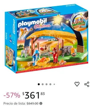 LIQUIDACION DE NACIMIENTO PLAYMOBIL