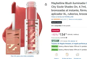 Blush iluminador líquido  4.7ml, 