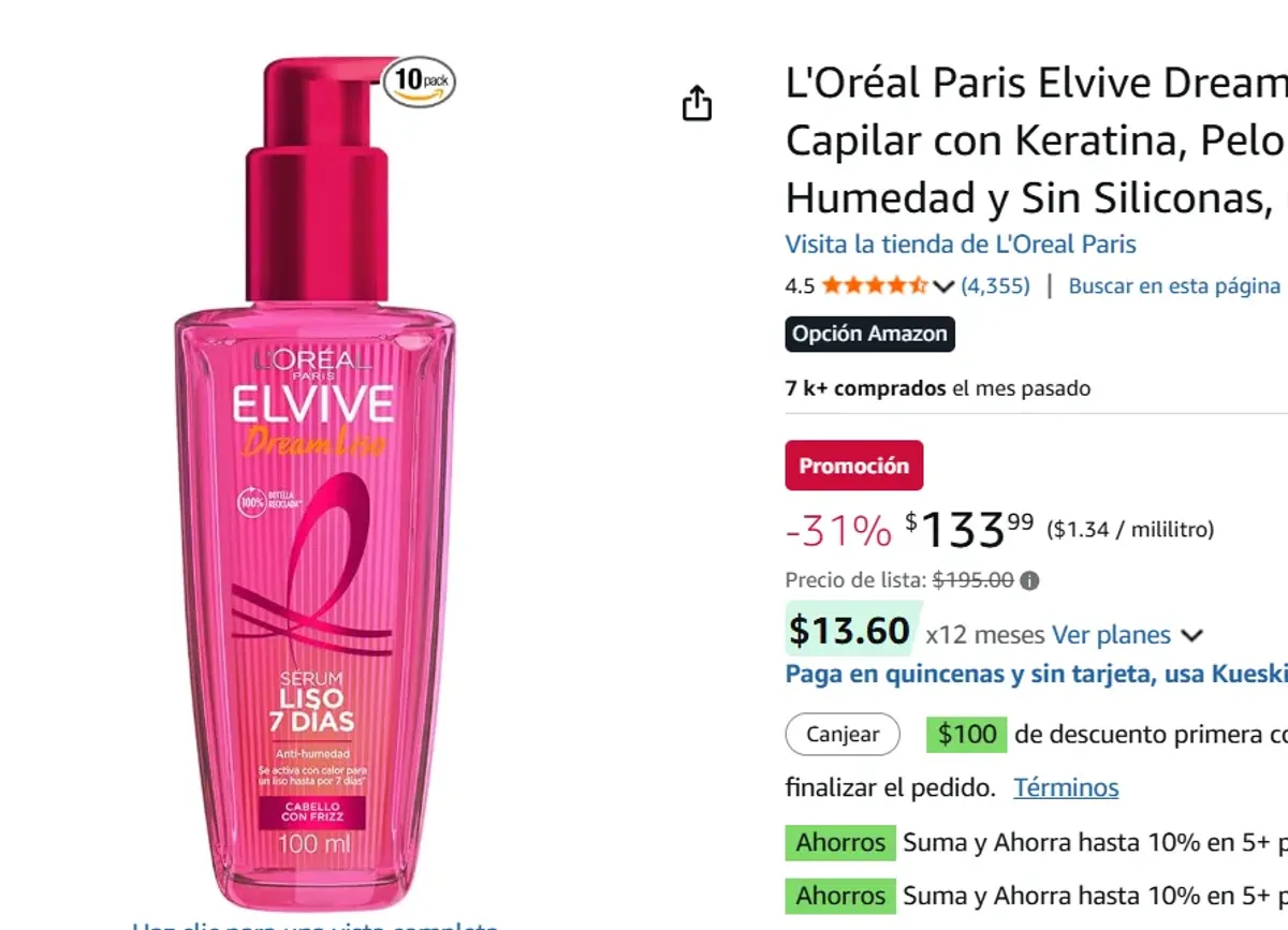 Tratamiento Sérum Capilar 