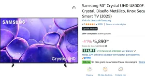 Samsung 50" Crystal 