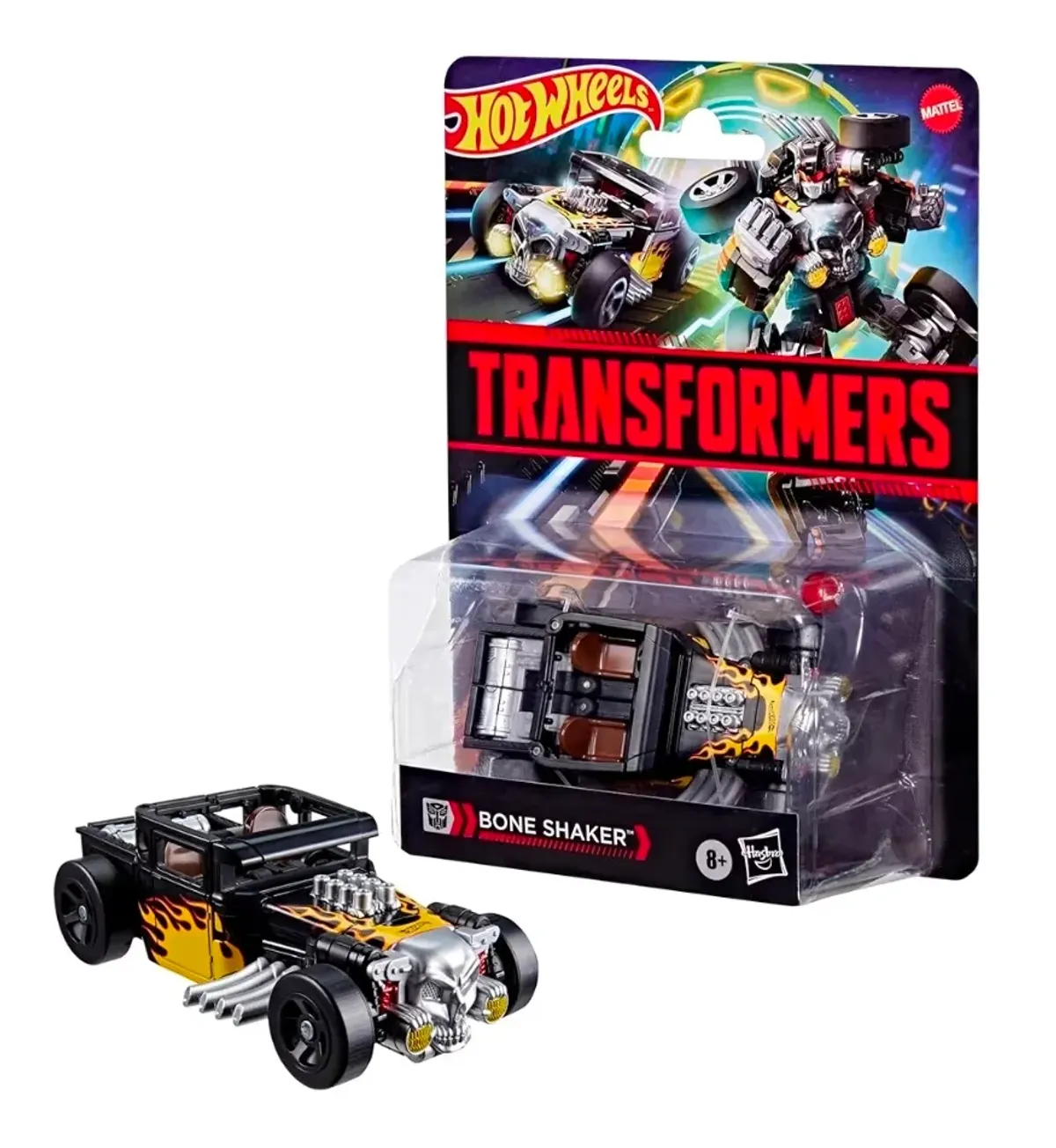BONE SHAKER TRANSFORMERS X HOT WHEELS