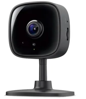 Tapo by TP-Link 1080P - Cámara de Seguridad Interior para Monitor de bebé, cámara de Mascotas con detección de Movimiento, Audio de 2 vías, visión Nocturna, Almacenamiento de Tarjetas SD y Nube,
