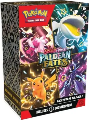 Pokémon - Scarlet & Violet Paldean Fates Booster Bundle - 6pk Box