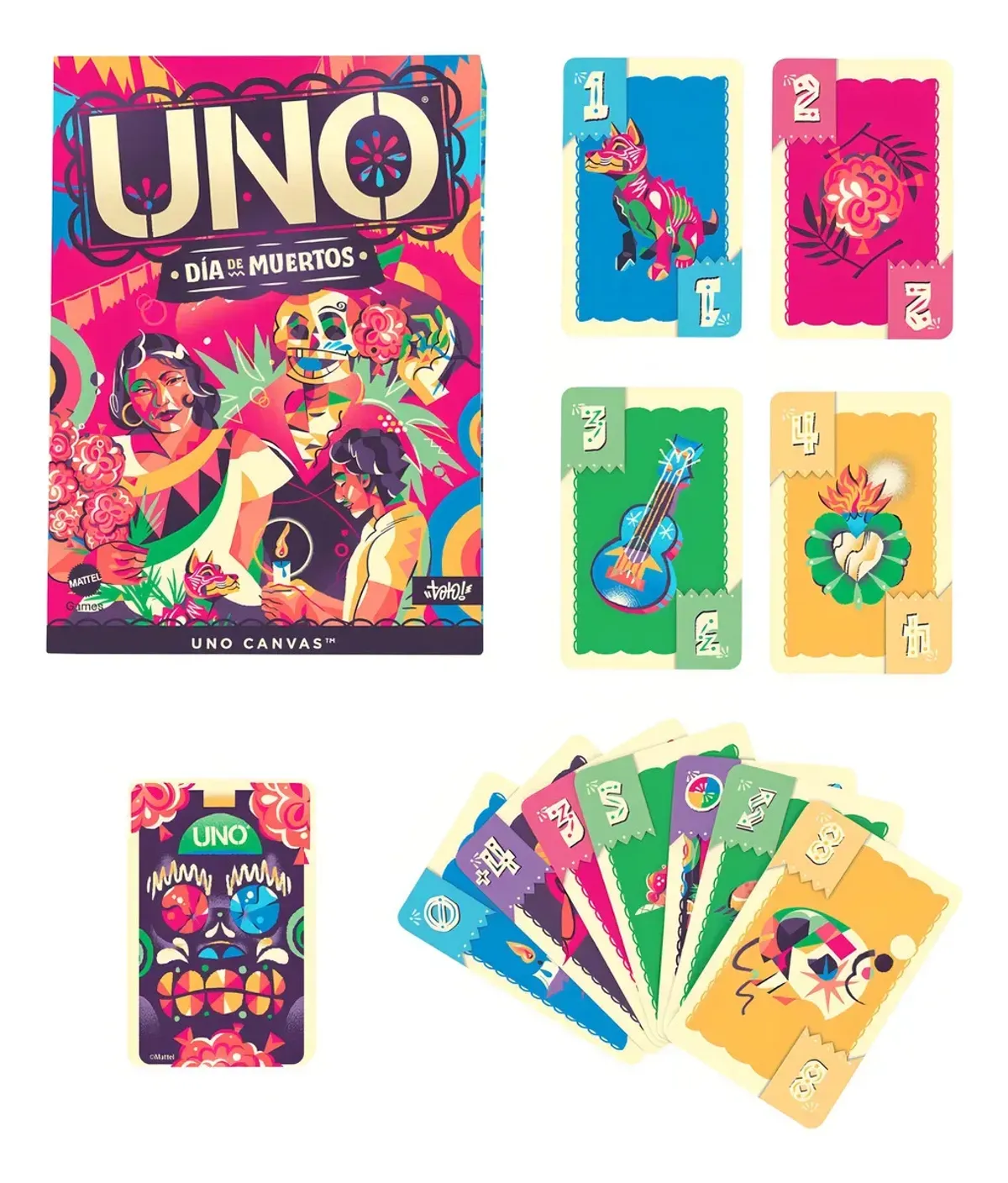 Uno Día De Muertos Mattel Creations Edición Especial
