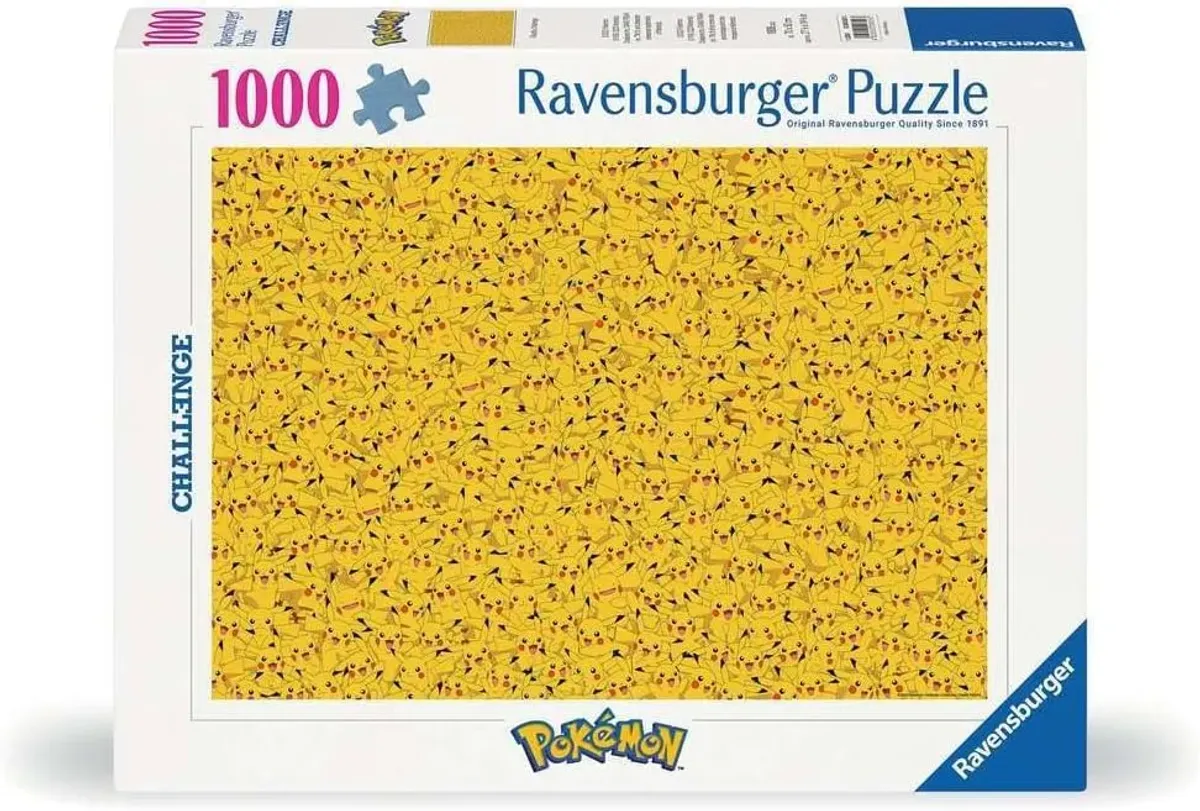 ROMPECABEZAS DE 1000 PIEZAS DE PIKACHU