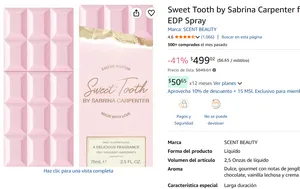 Sweet Tooth by Sabrina Carpenter EDP