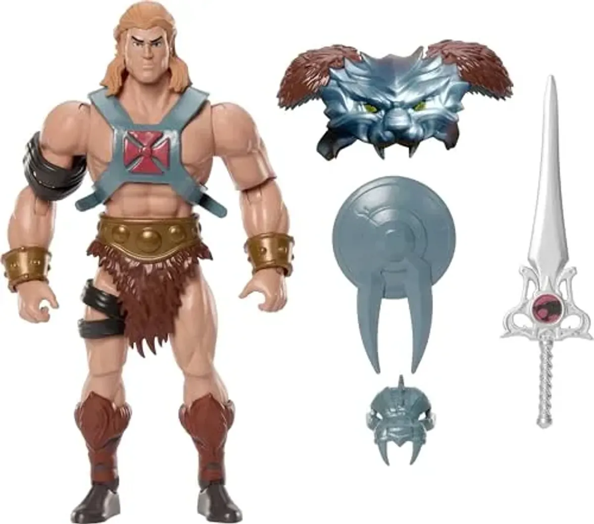 Masters of The Universe Thundercats Figura de Acción He-Man de 5.5 Pulgadas para niños de 6 años en adelante