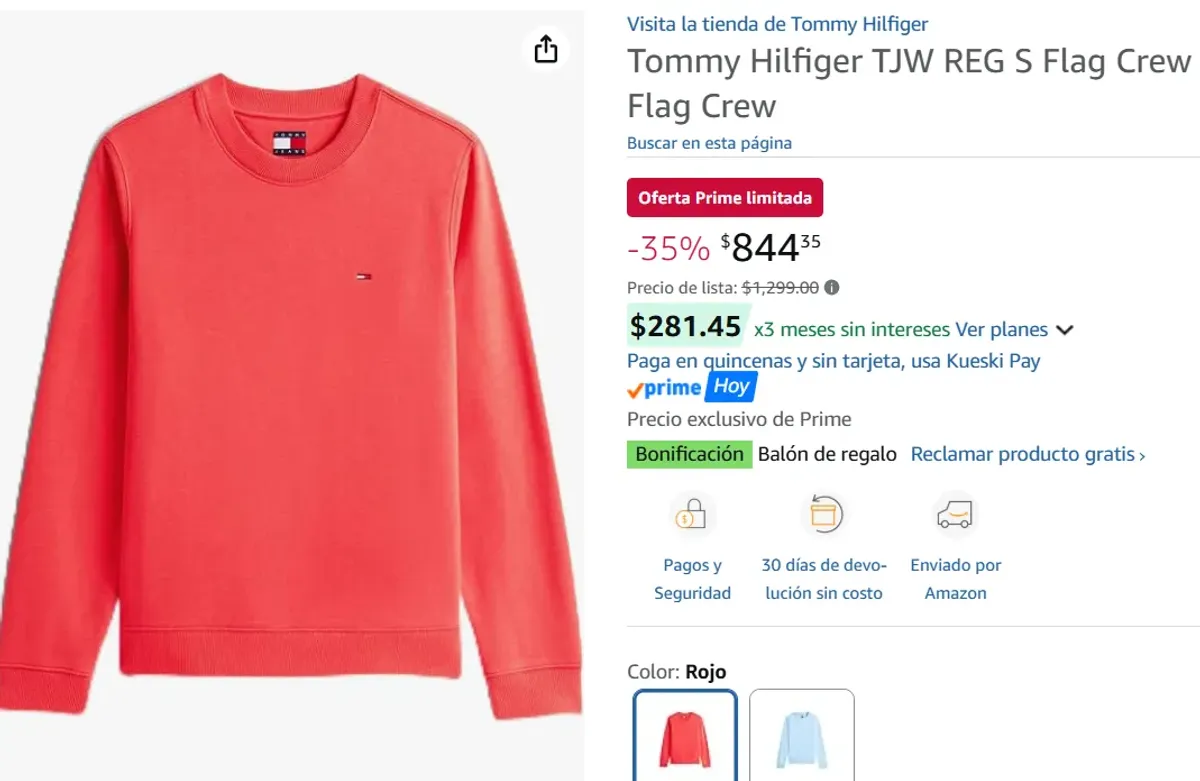 Tommy Hilfiger Sudadera 