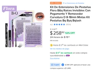 Kit De Extensiones De Pestañas 