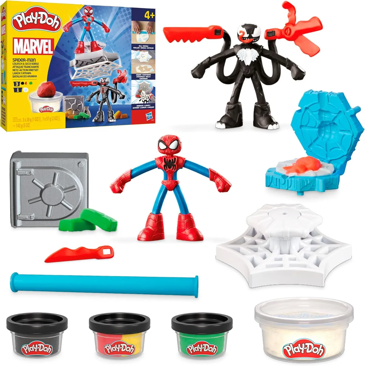 SET PLAY DOH DE SPIDER MAN
