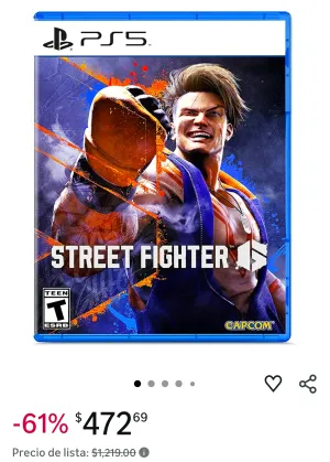 STREET FIGHTER 6 PARA PS5